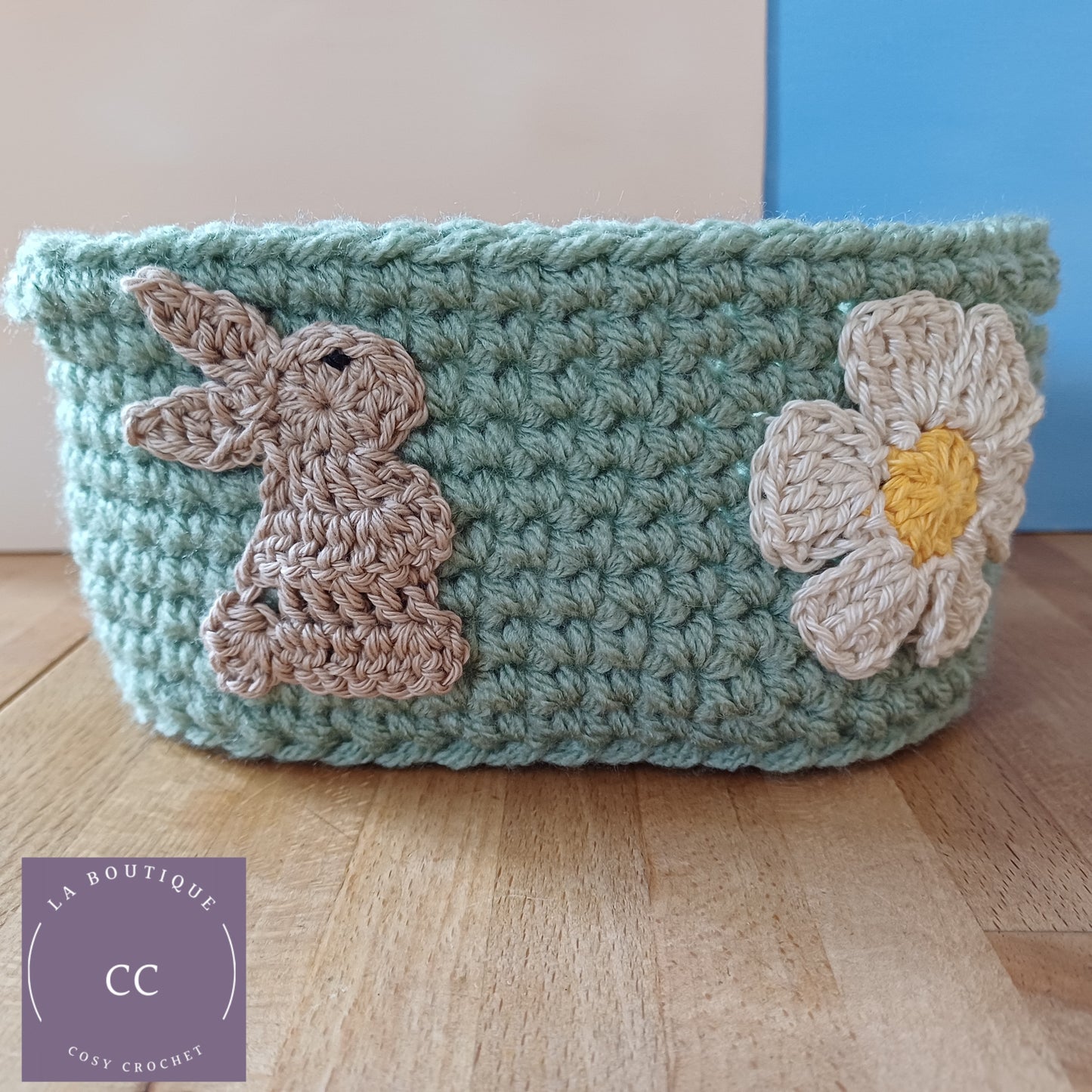 Panier déco de printemps