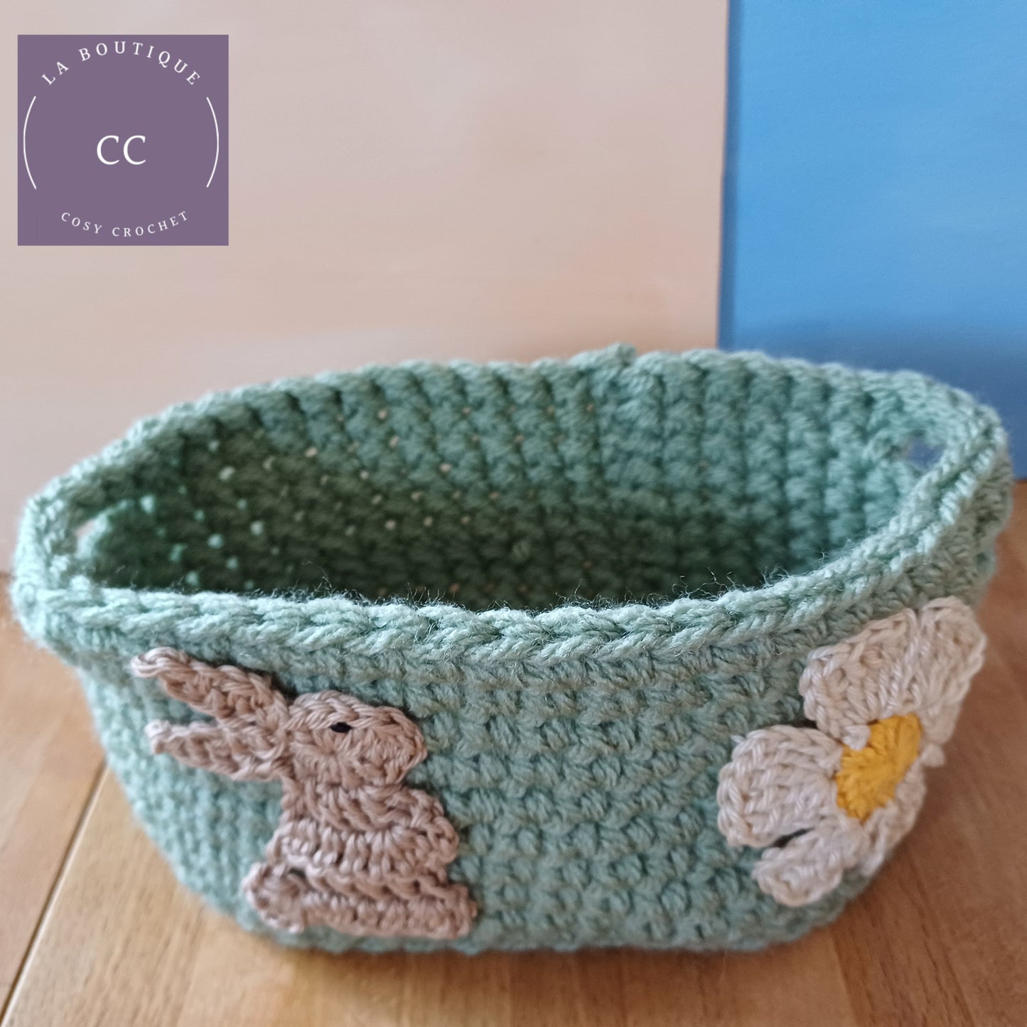 Panier déco de printemps
