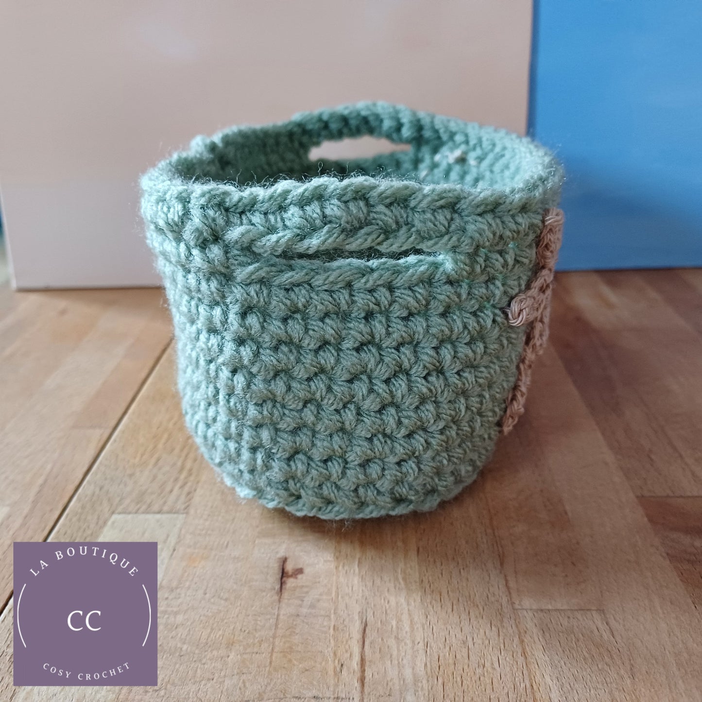Panier déco de printemps