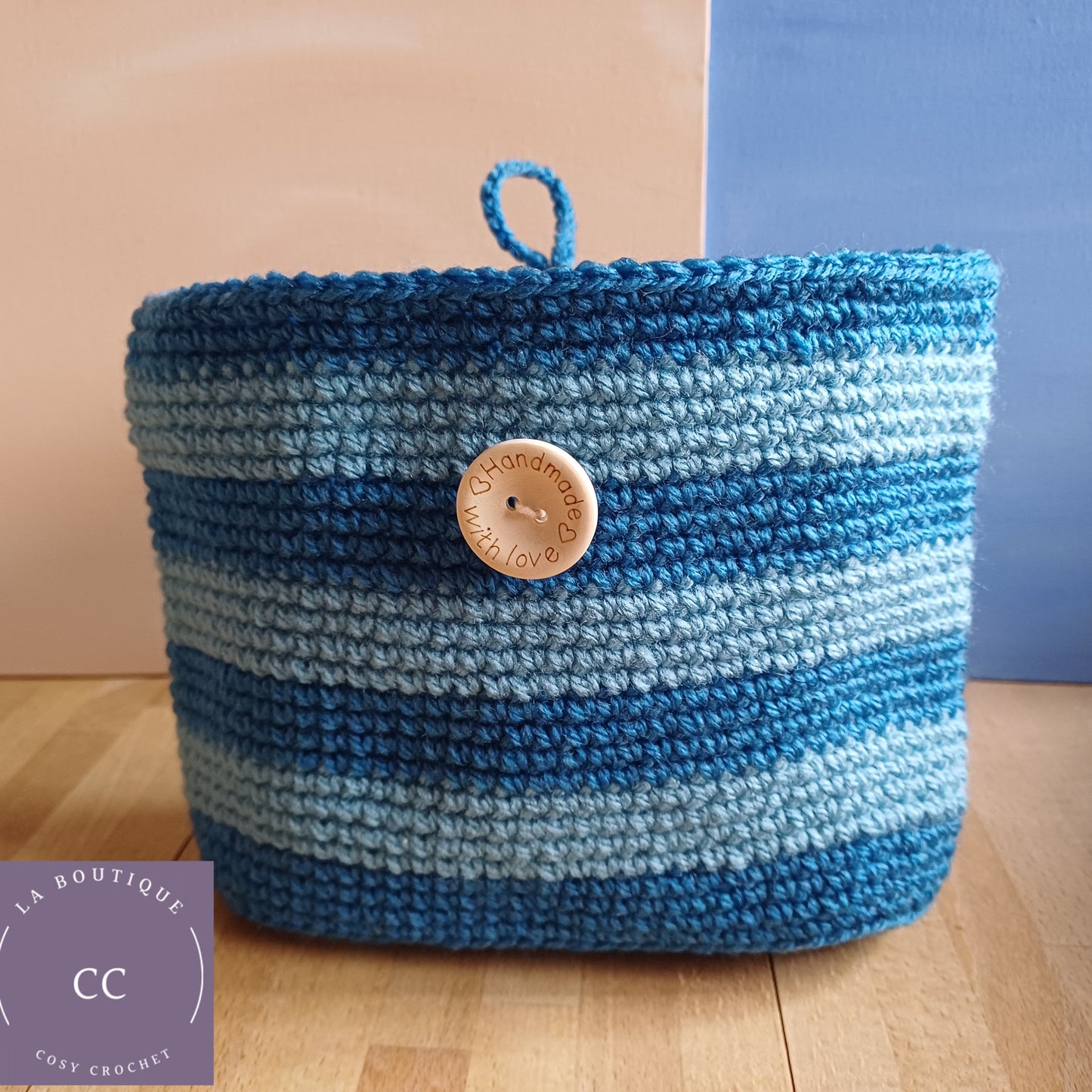 Trousse de toilette bleue