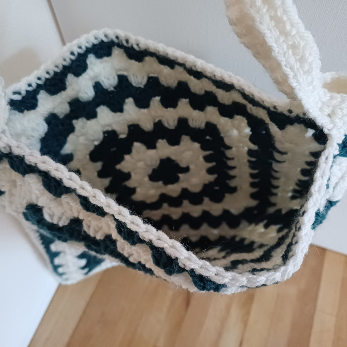 Tote bag de Noël vert