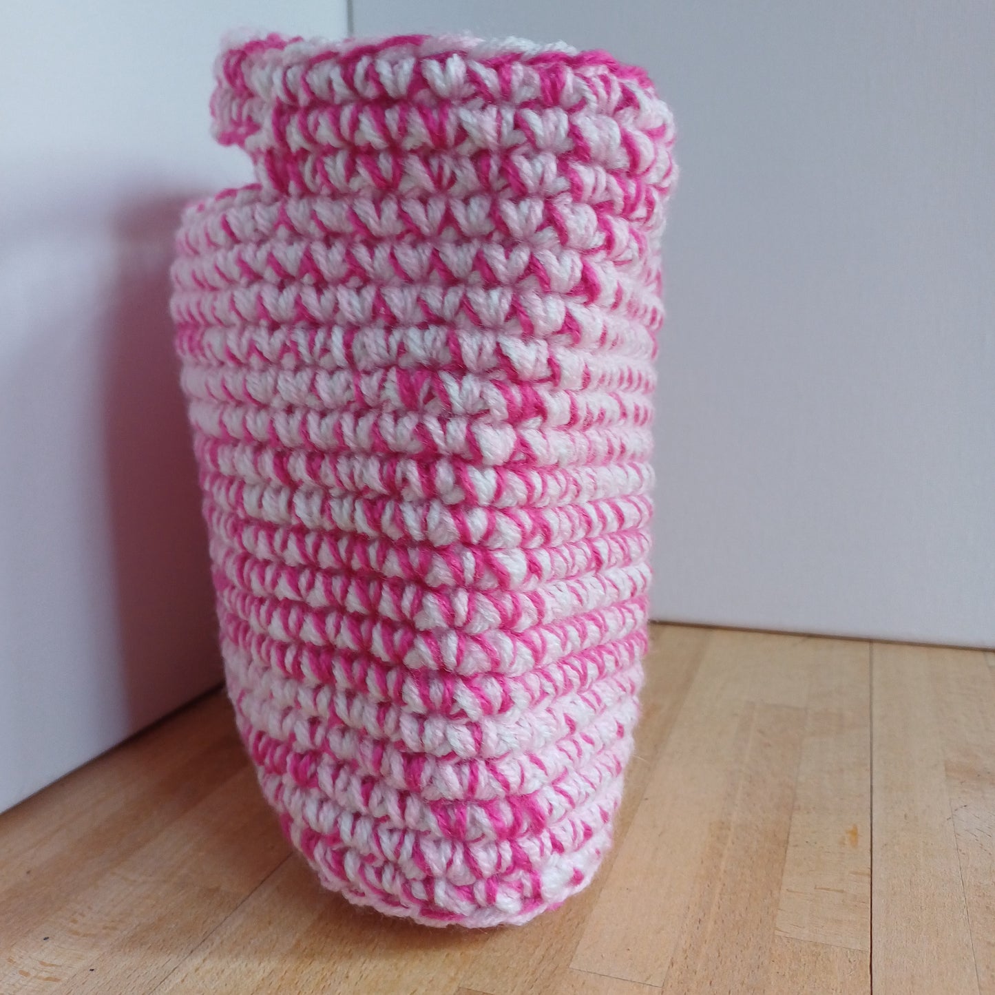 Panier sac multicolore rose