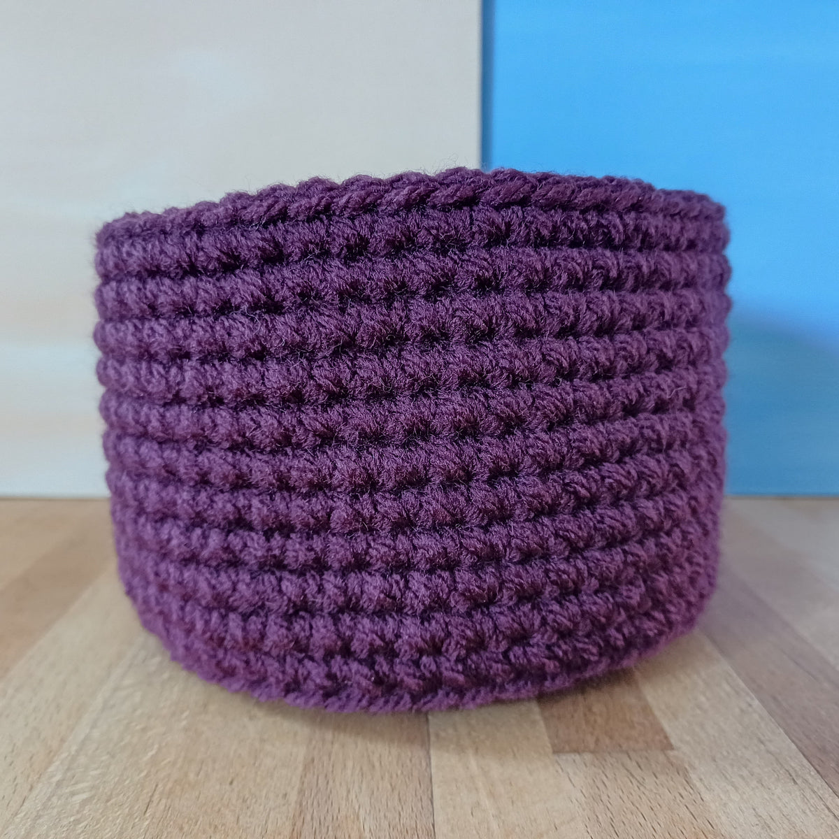 Panier déco uni