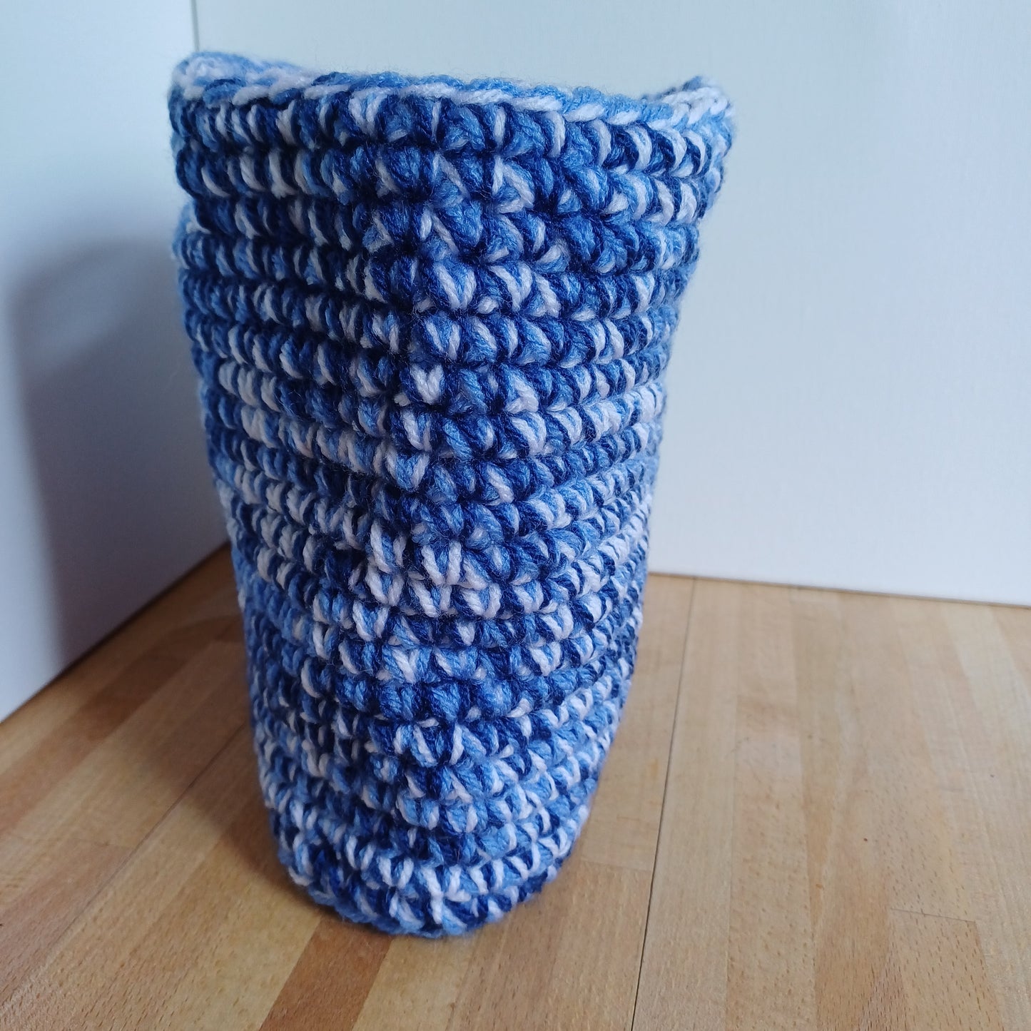 Panier sac multicolore bleu