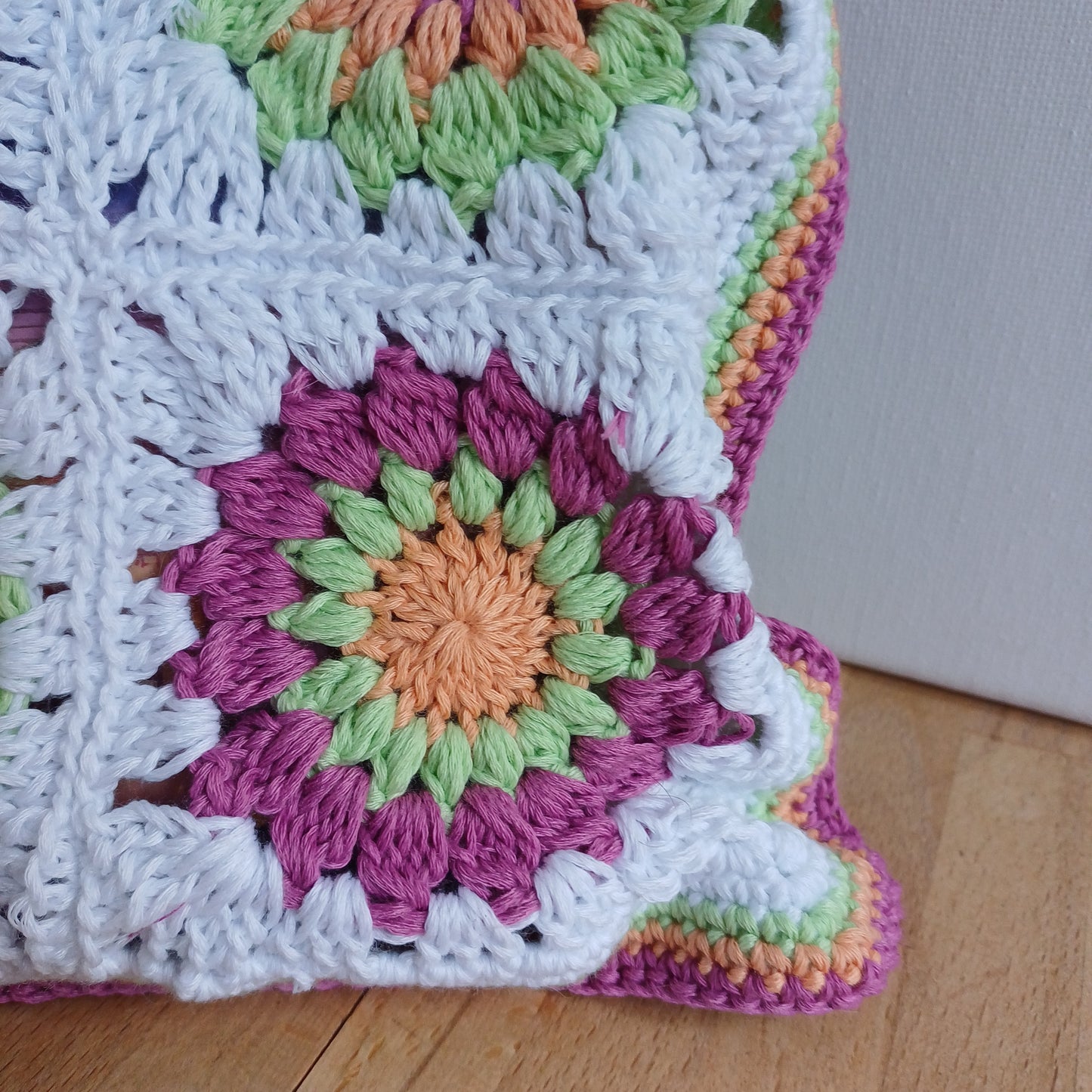 Petit sac fleuri multicolore