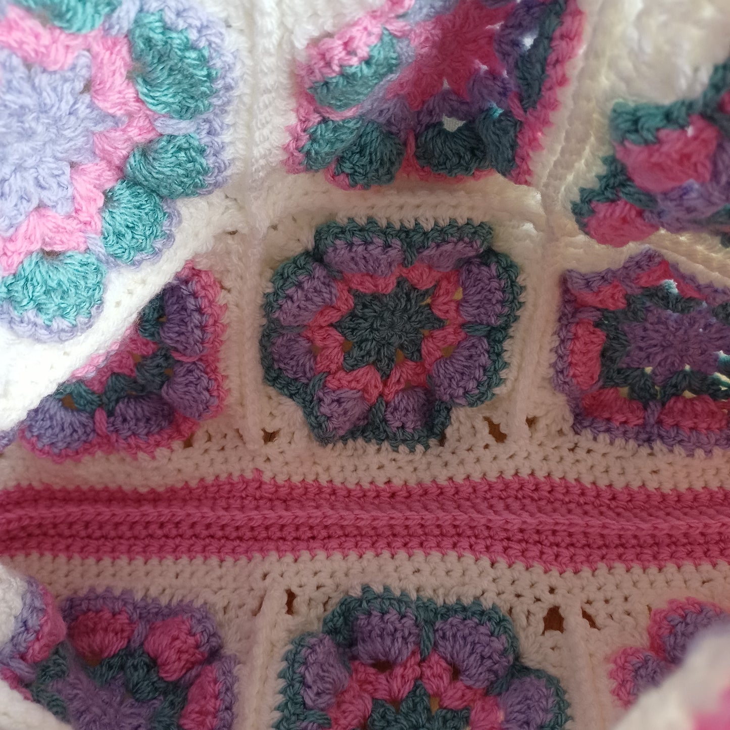 Grand sac bandoulière rose