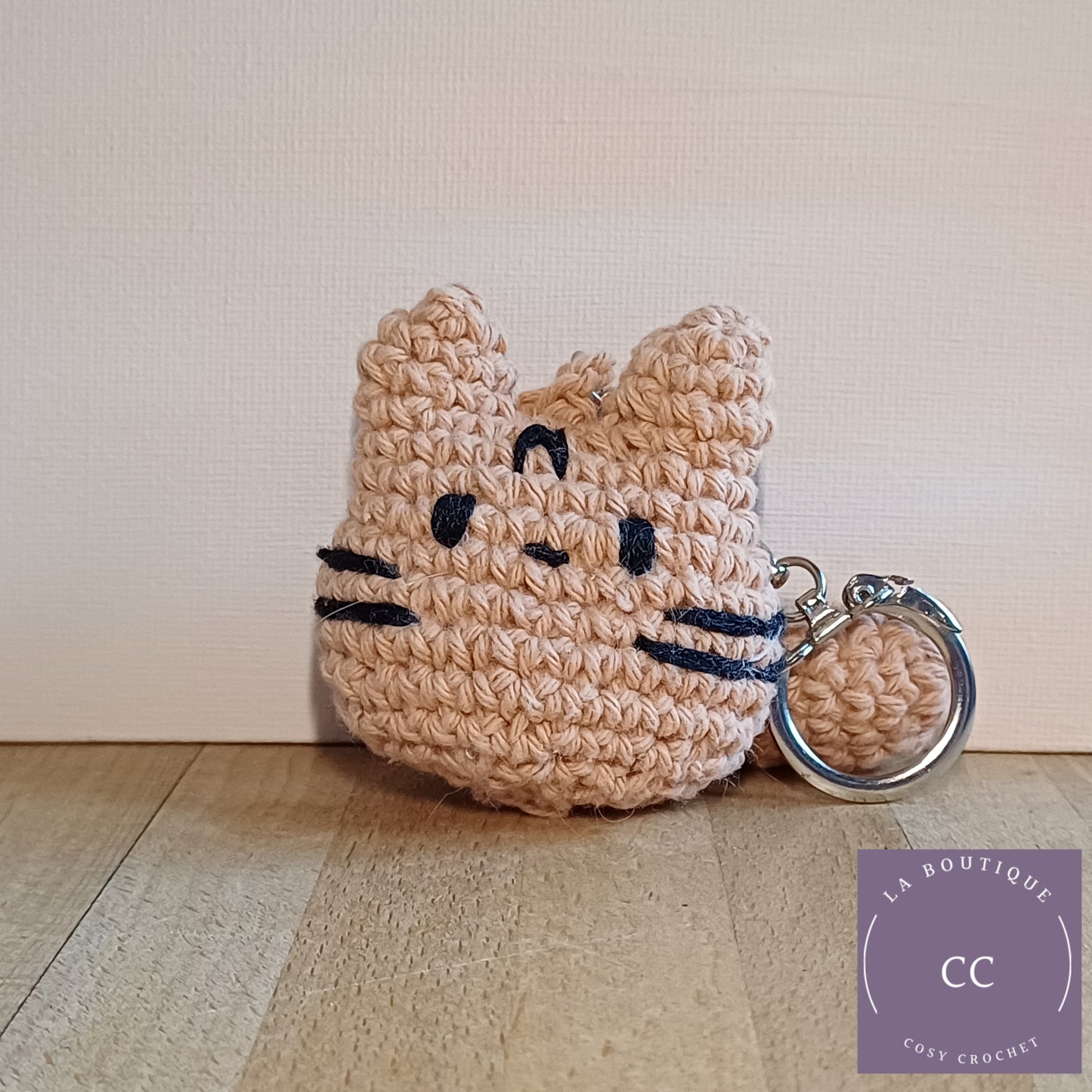 Petit chat porte-clés