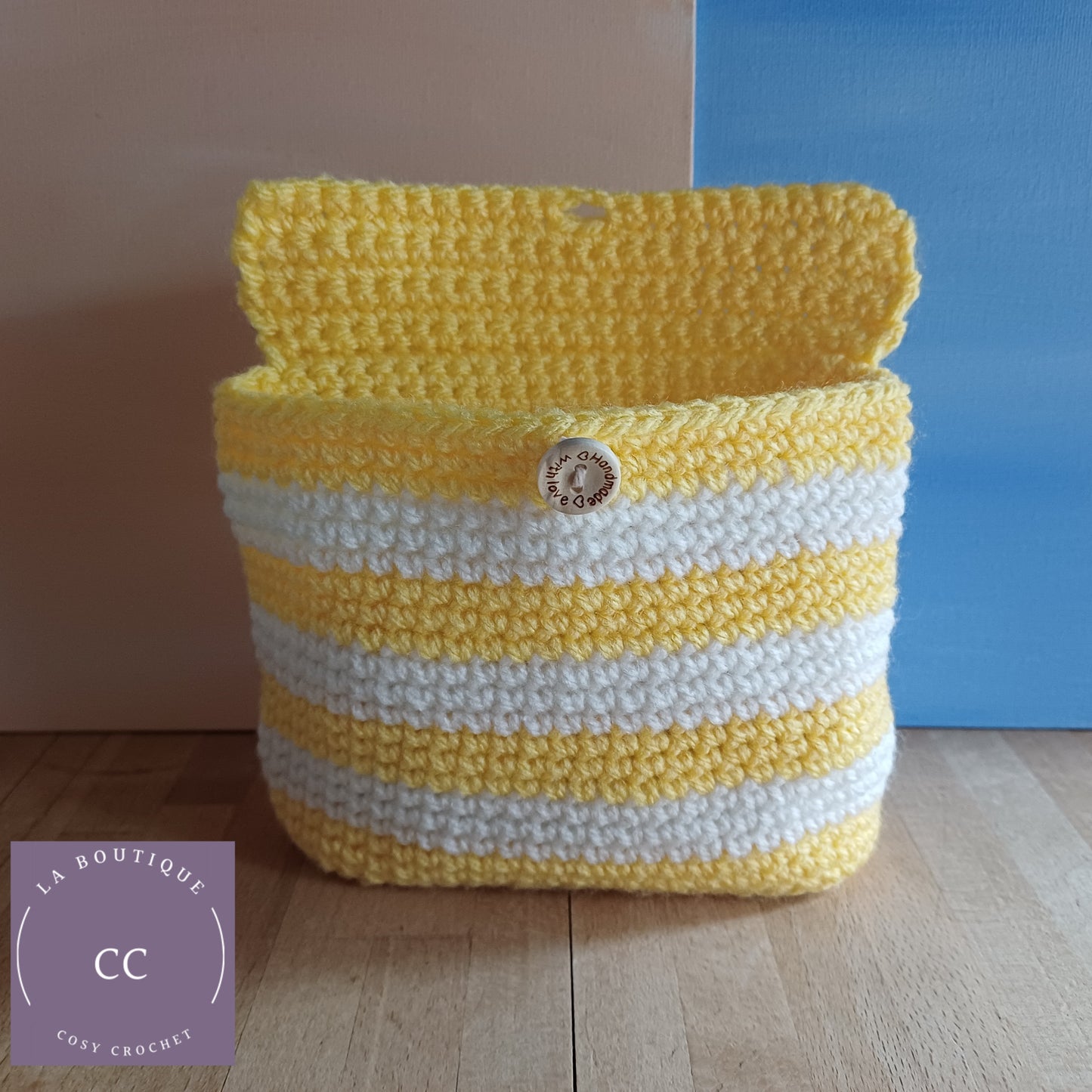 Trousse de toilette petit modèle jaune