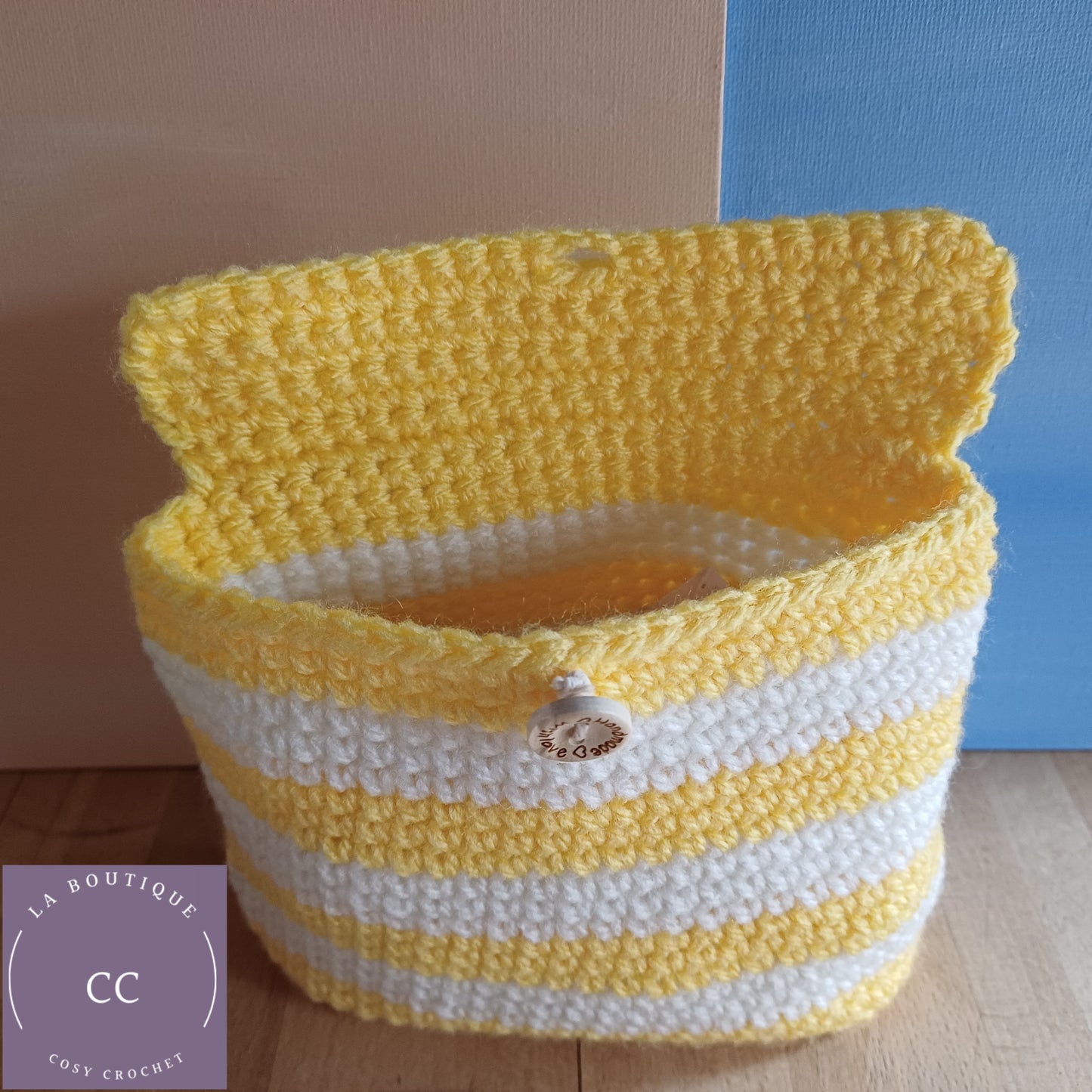 Trousse de toilette petit modèle jaune