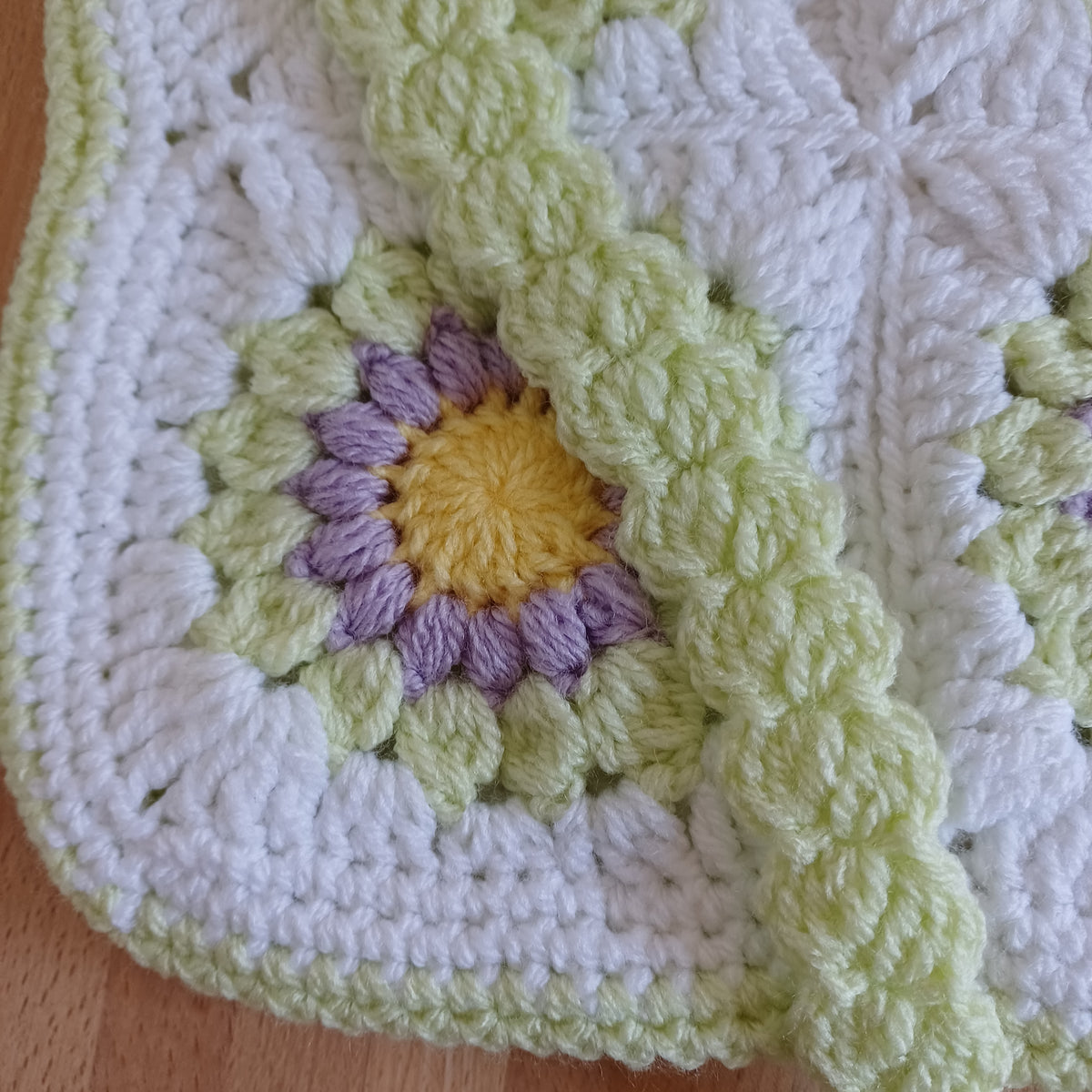 Grand sac bandoulière vert clair