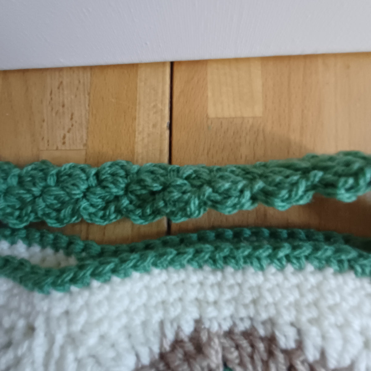 Grand sac bandoulière vert