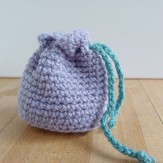 Petit pochon mauve