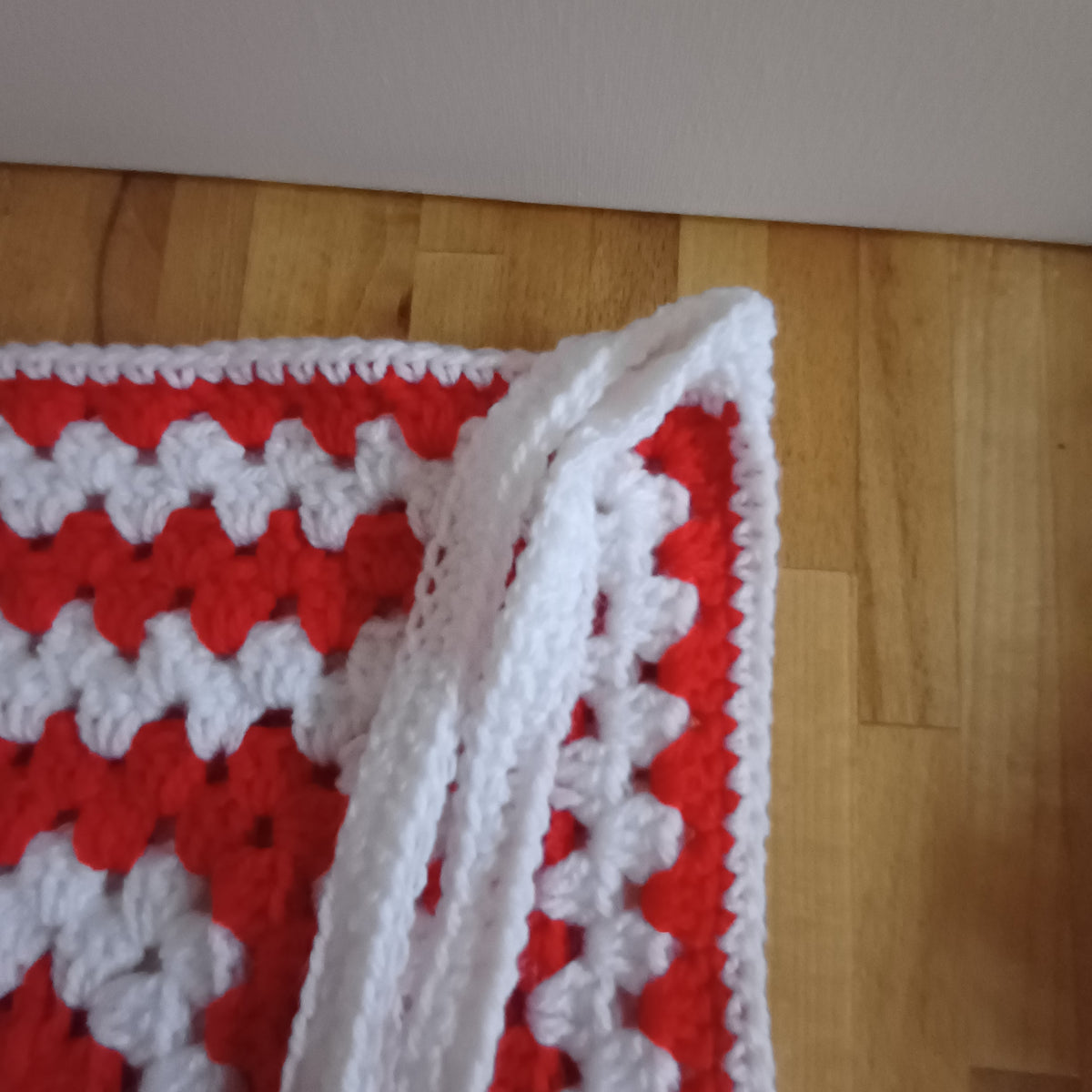 Tote bag de Noël rouge