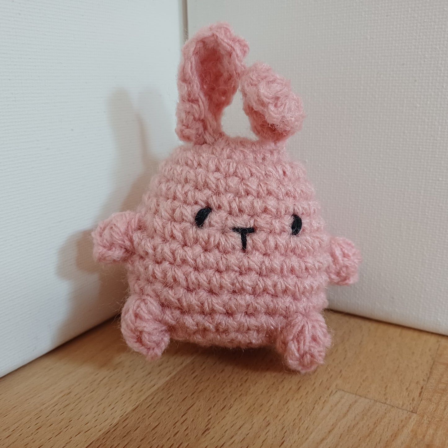Mini lapin vieux rose