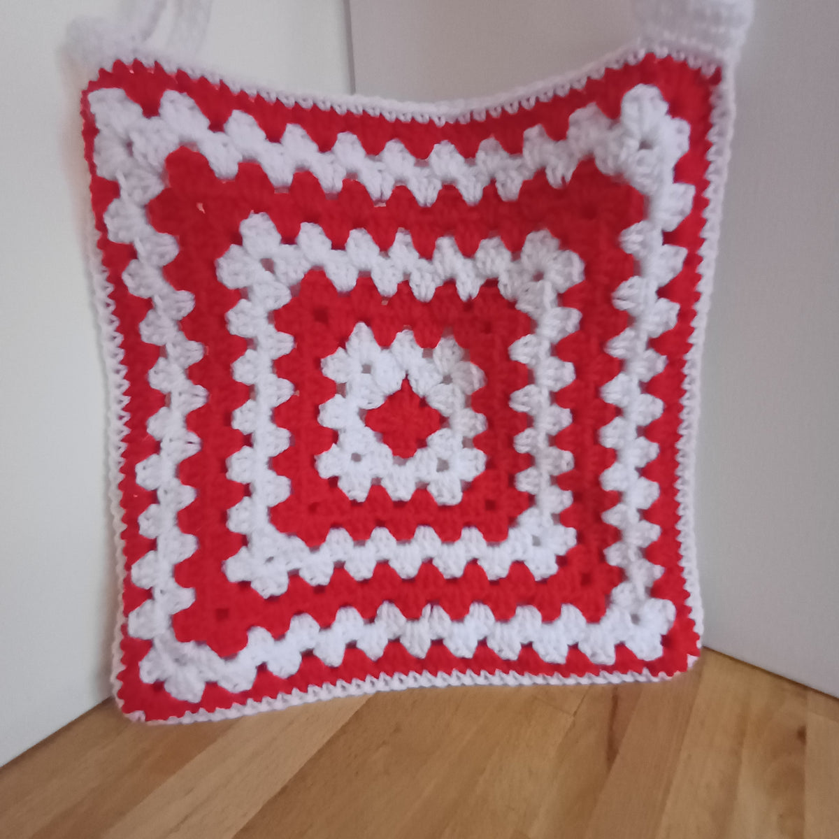 Tote bag de Noël rouge