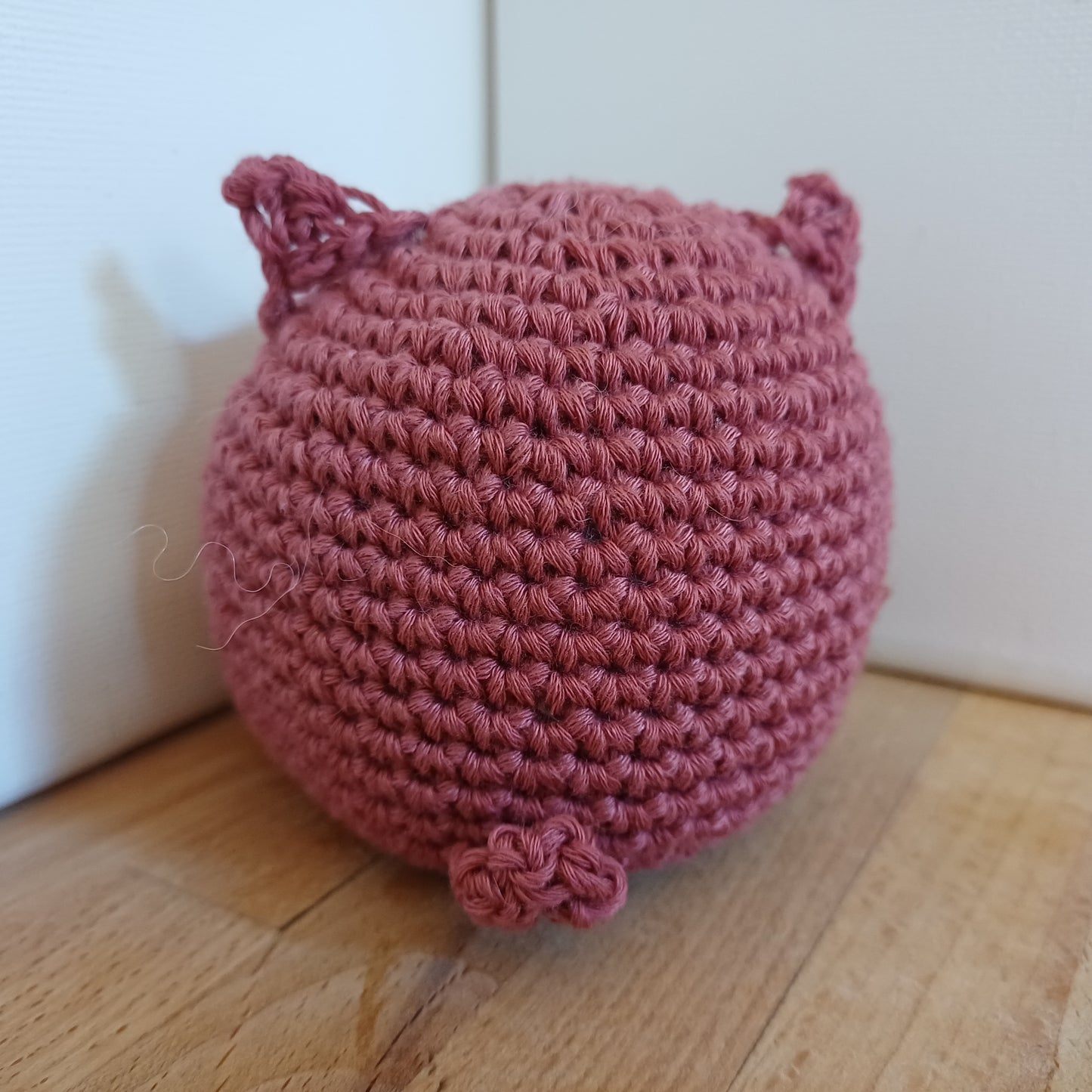 Chat squeeshy rose et blanc