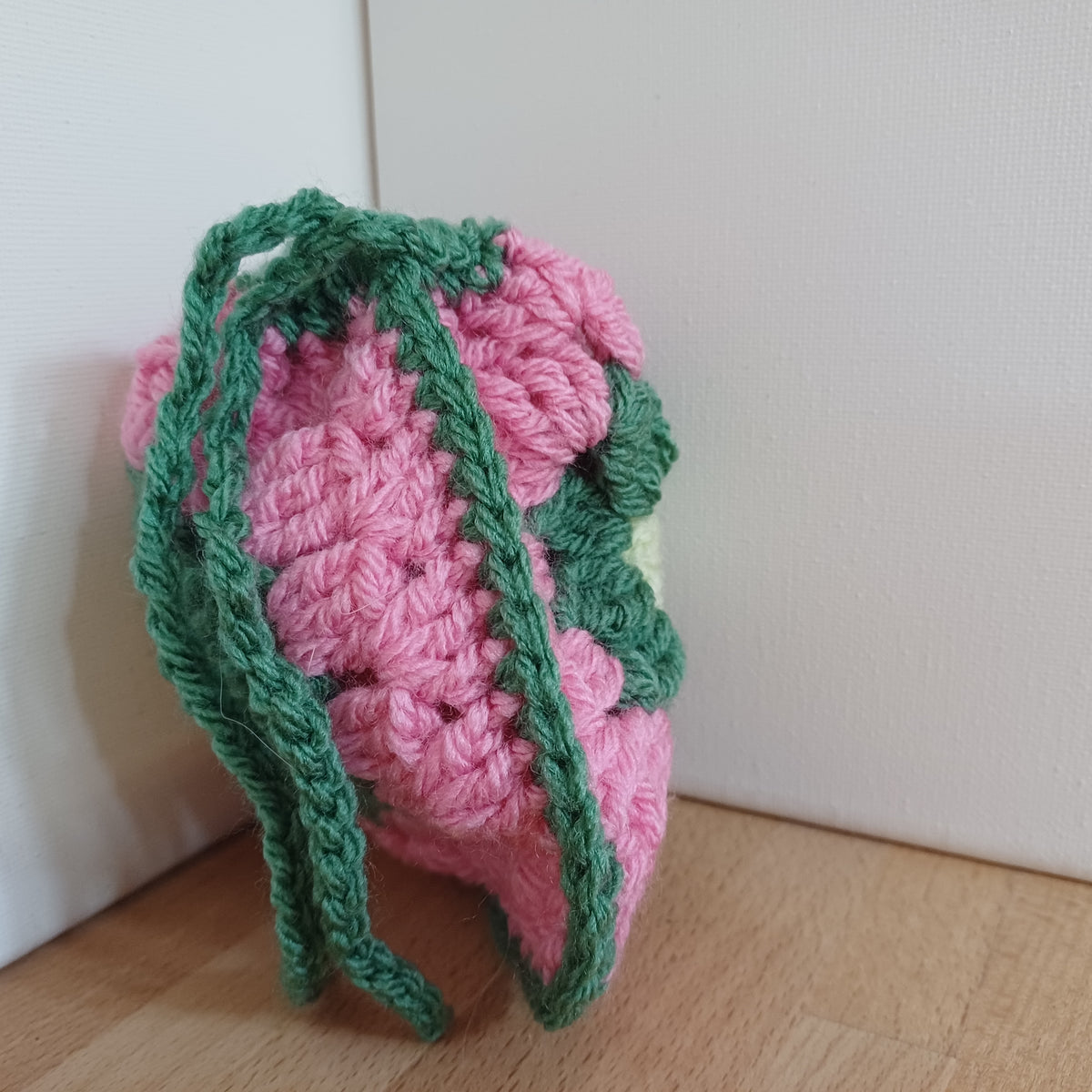 Pochon granny rose et vert