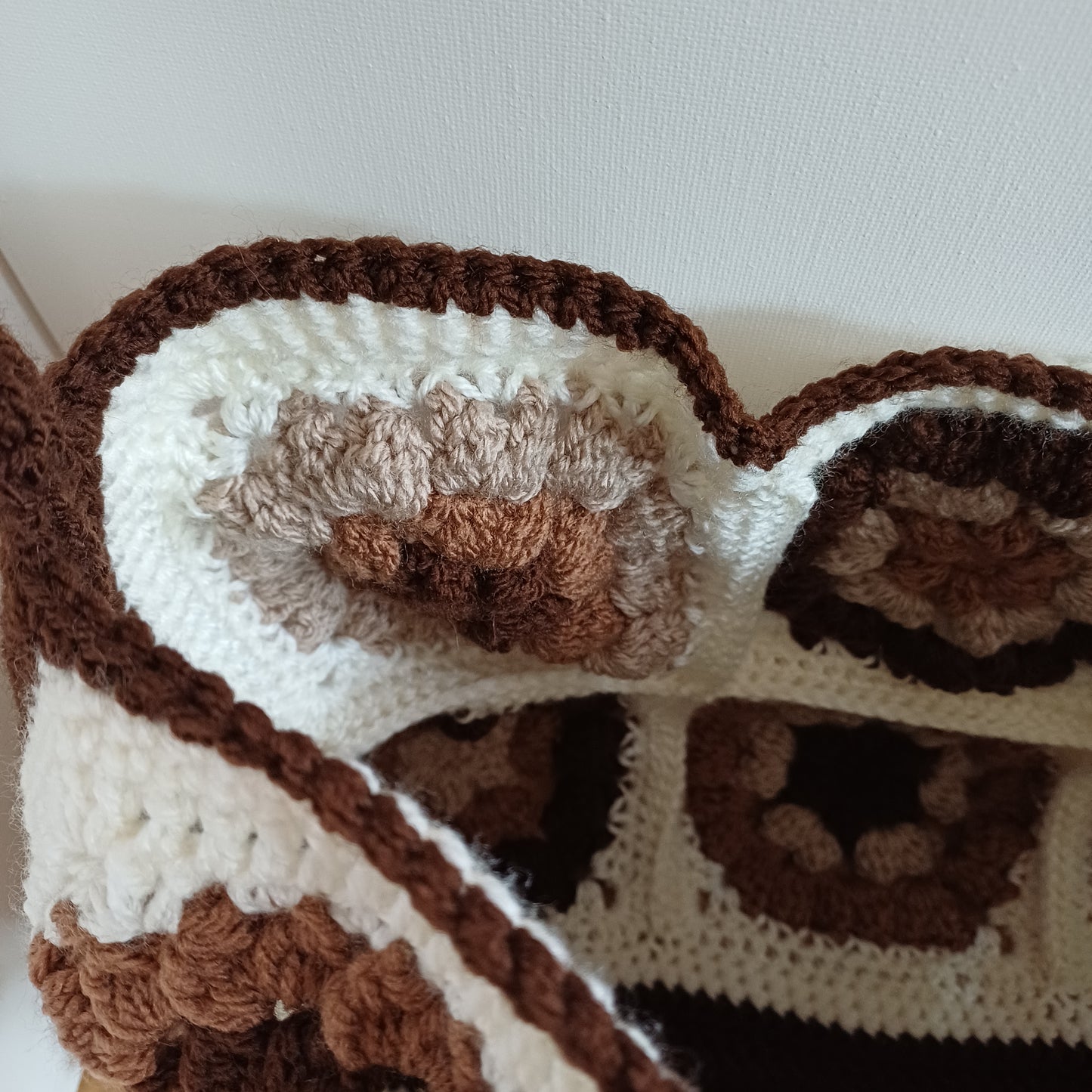 Grand sac bandoulière marron