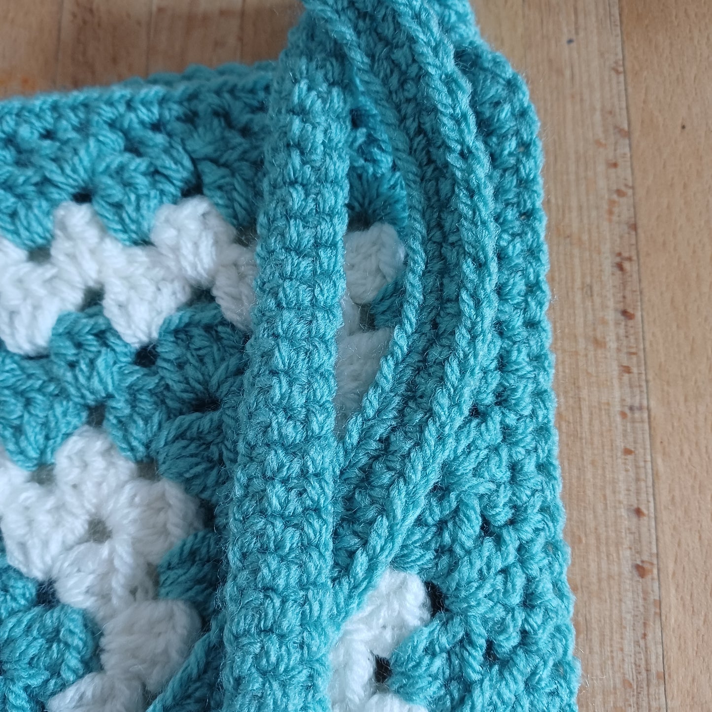 Tote bag vert et blanc