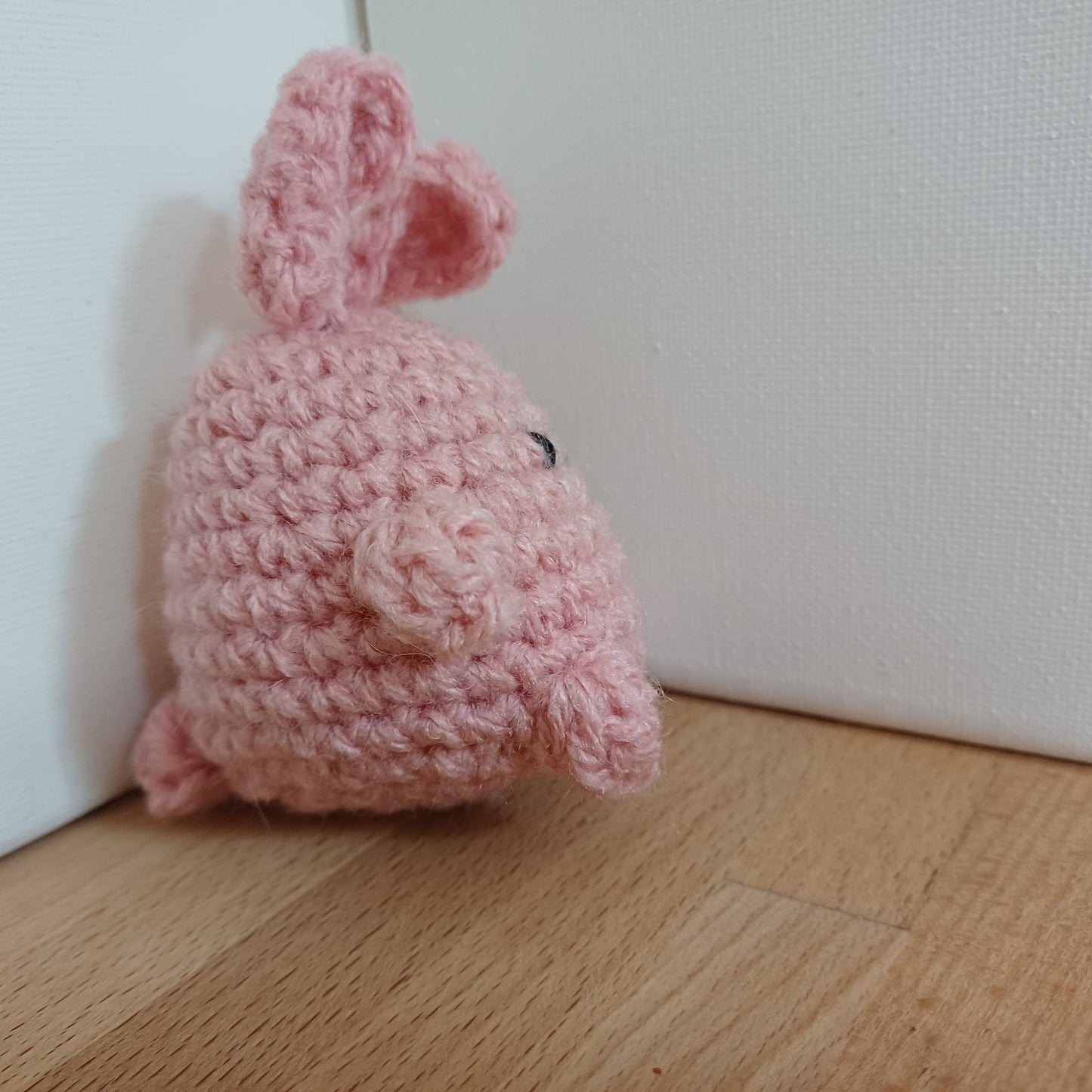 Mini lapin vieux rose
