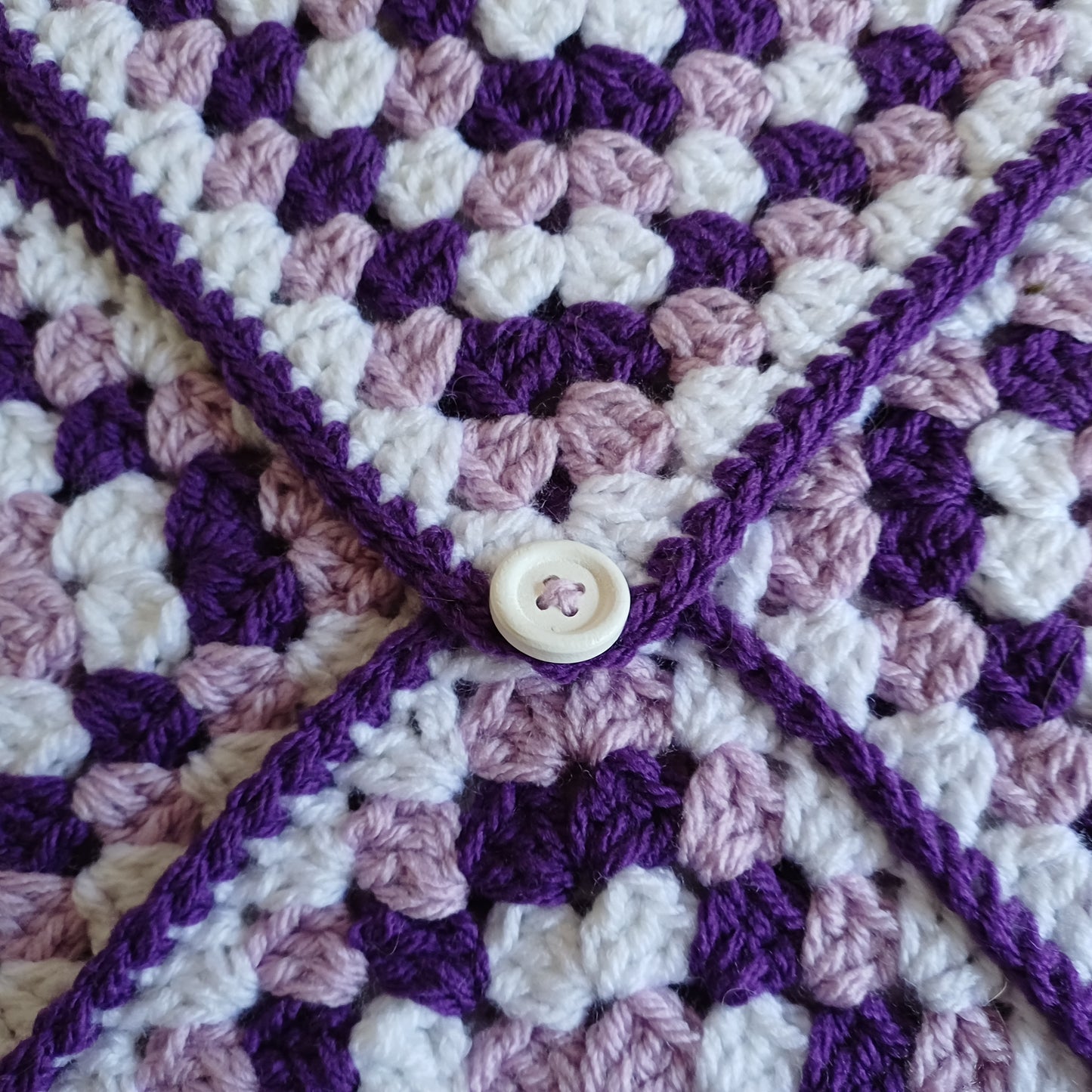 Pochette enveloppe pour livre duo de violet