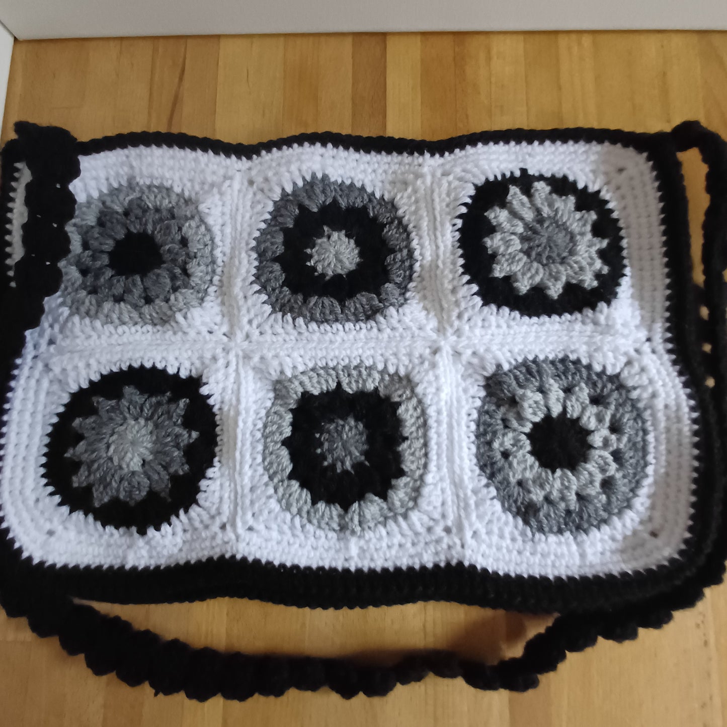 Grand sac bandoulière noir
