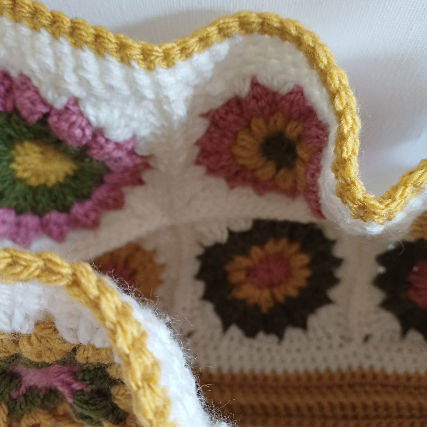 Grand sac bandoulière jaune