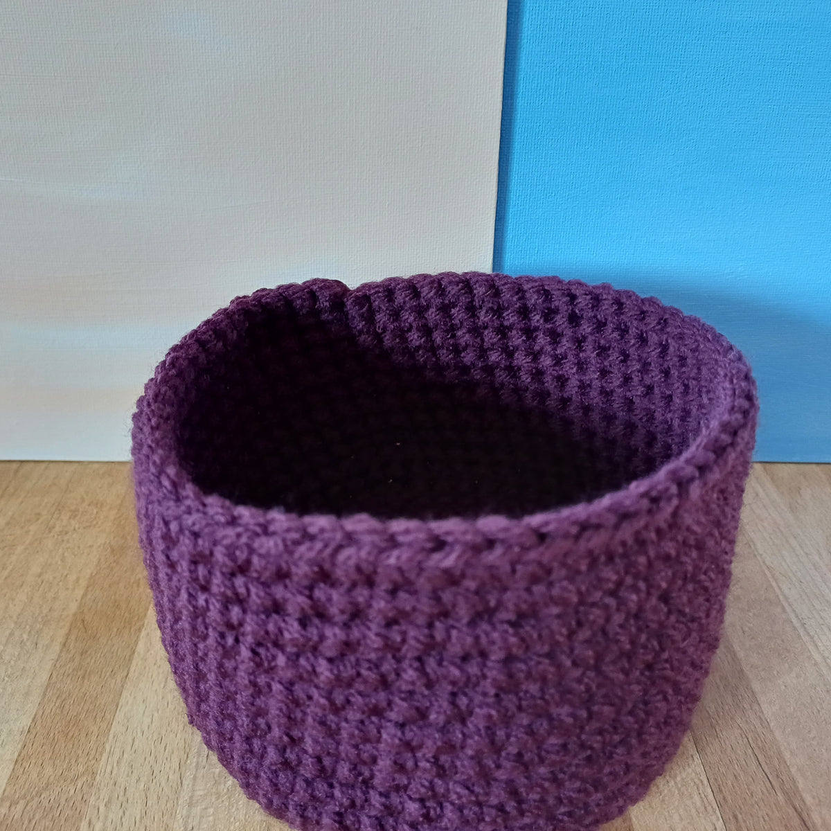 Panier déco uni