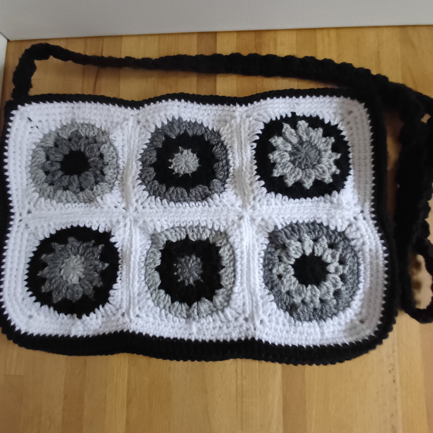 Grand sac bandoulière noir