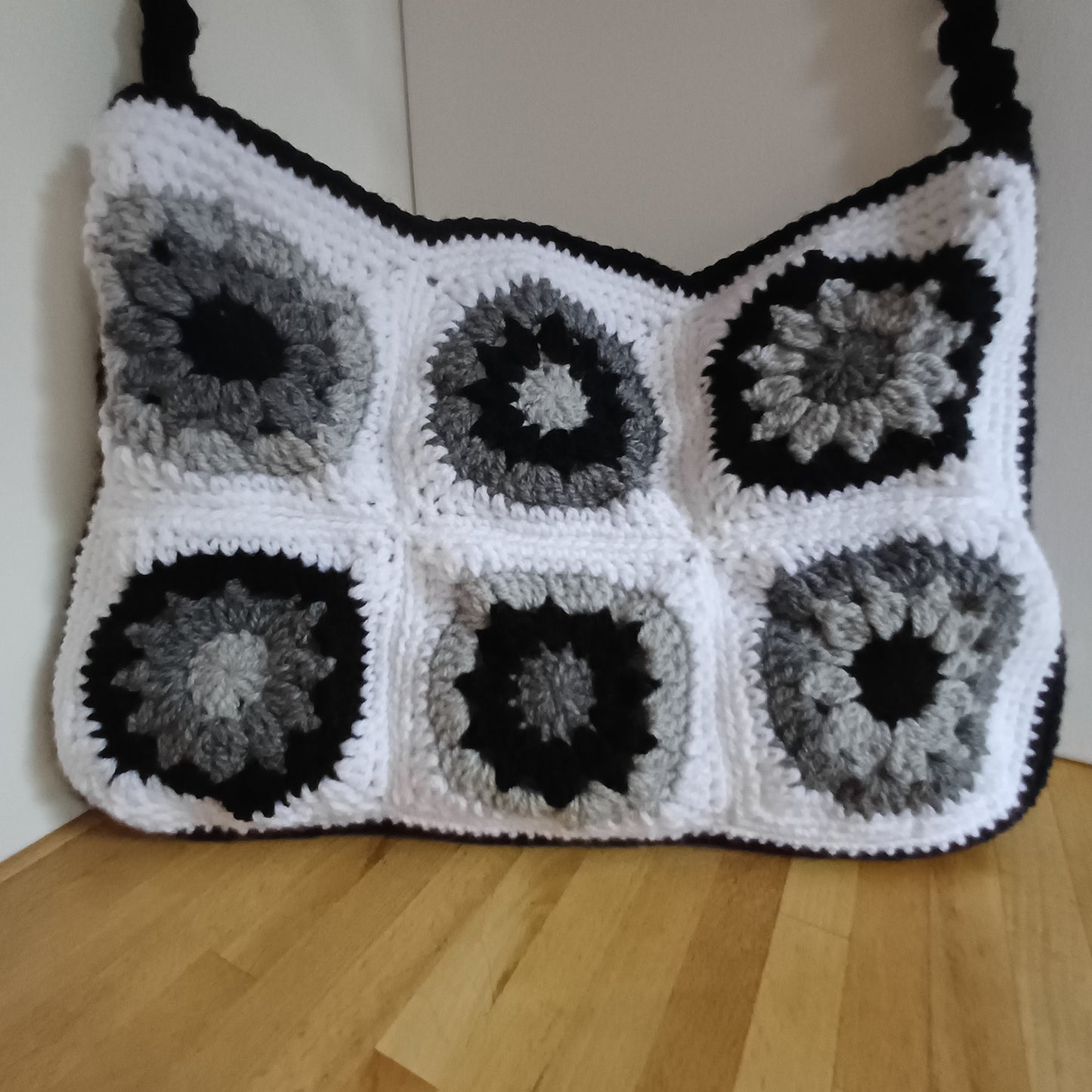 Grand sac bandoulière noir