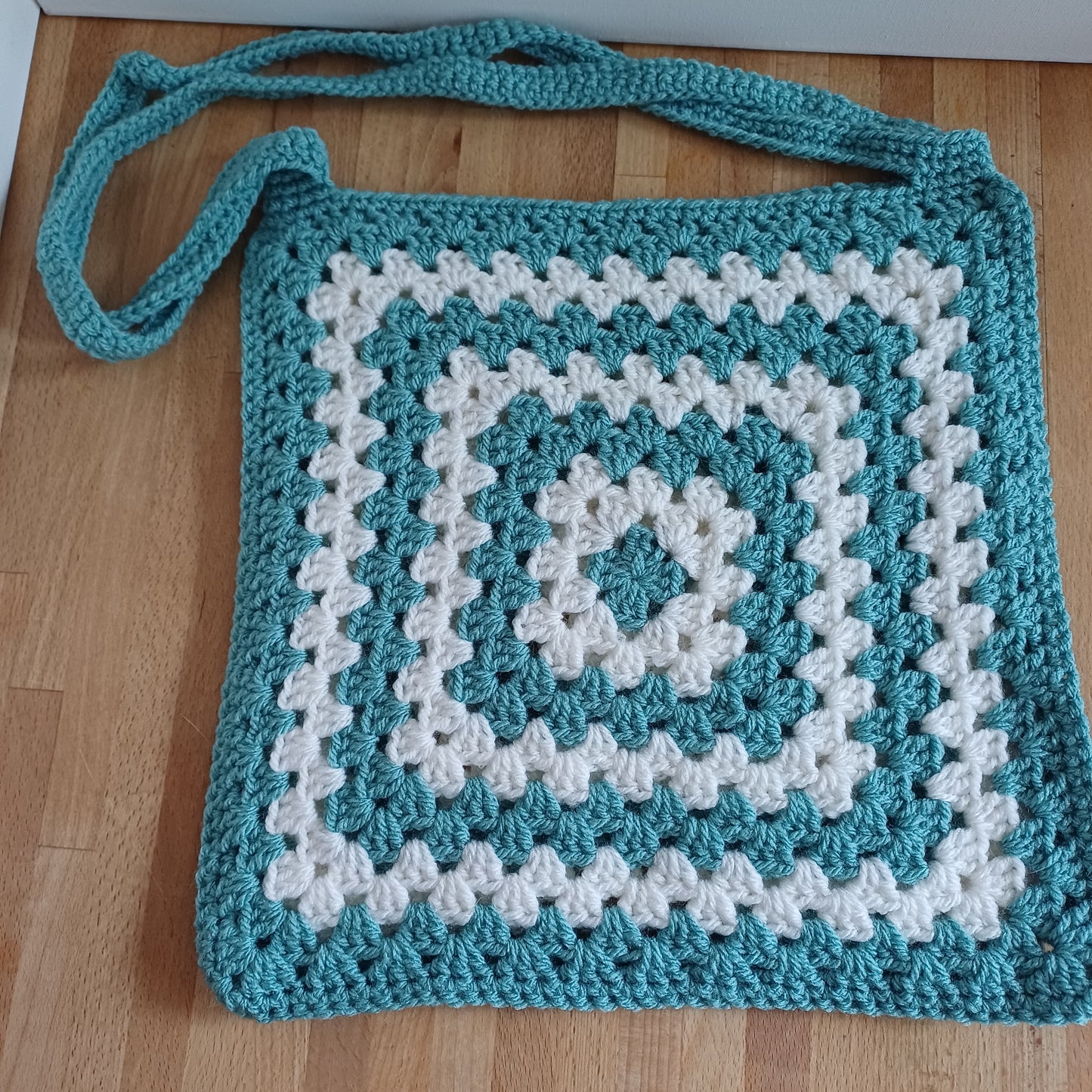 Tote bag vert et blanc