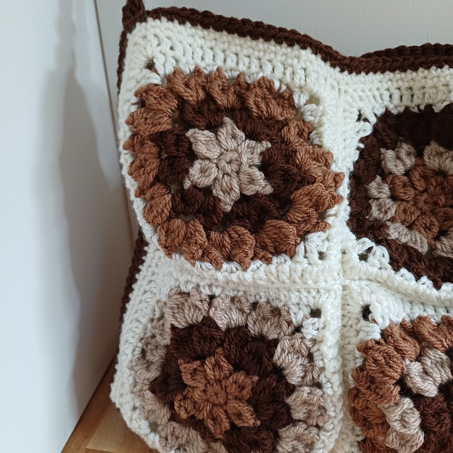 Grand sac bandoulière marron