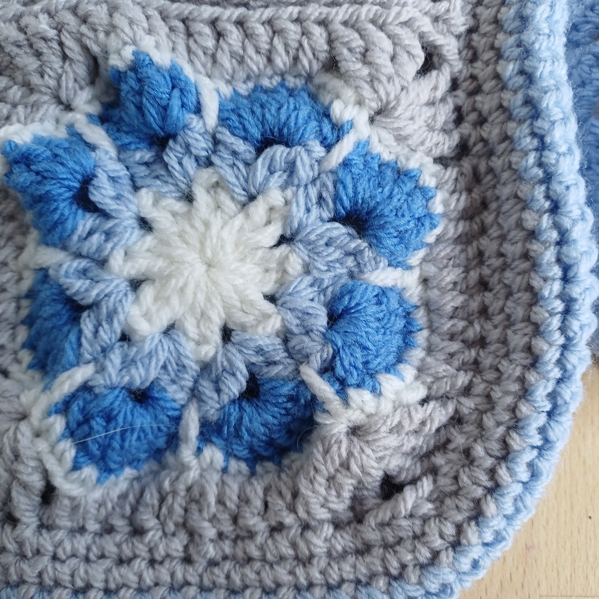 Grand sac bandoulière bleu clair