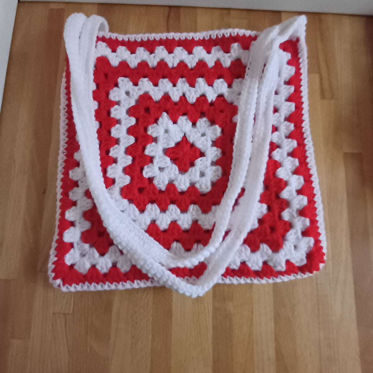 Tote bag de Noël rouge