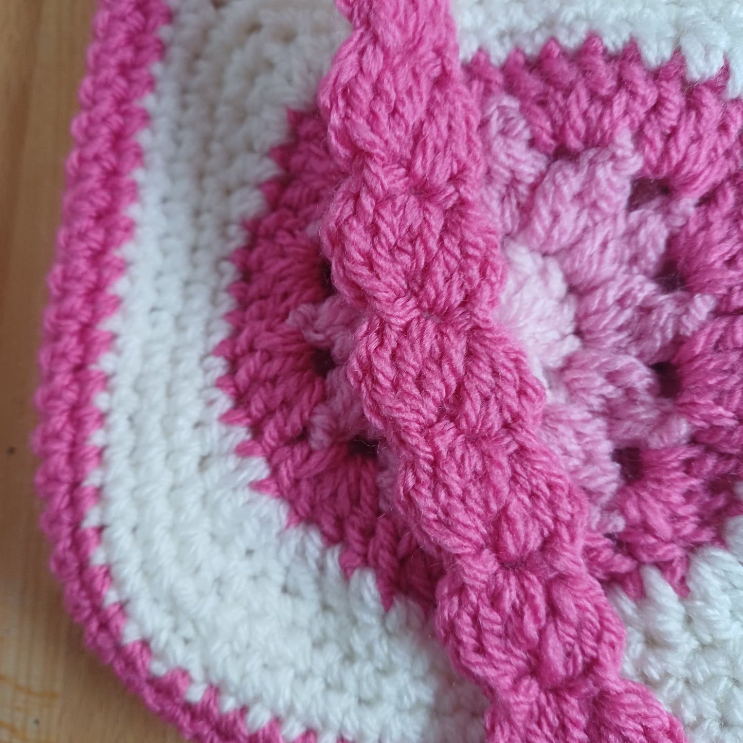 Grand sac bandoulière rose